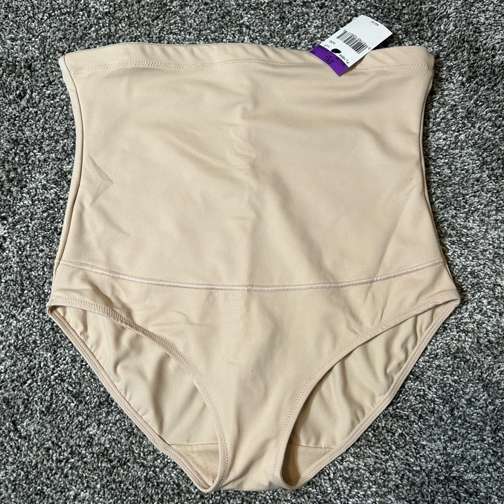 Maidenform High-Waisted Shapewear in Cream 2X NWT